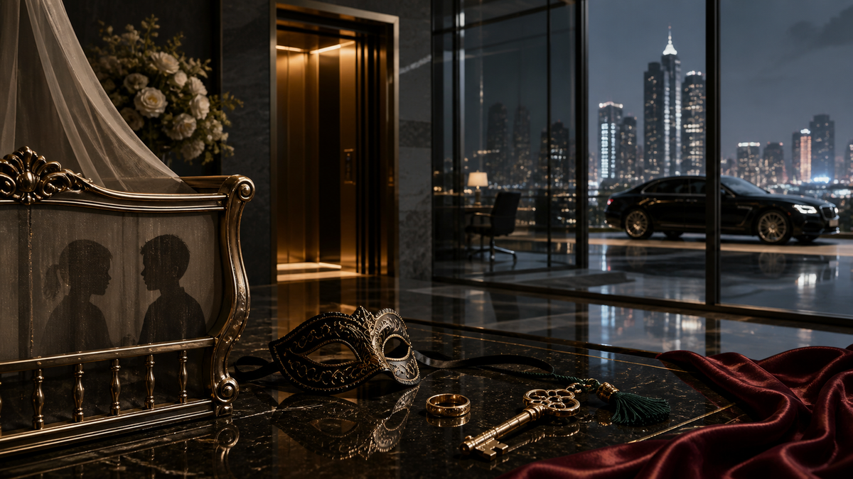 Hiding The Twins From Their Billionaire Father - Billionaire Books editorial story artwork