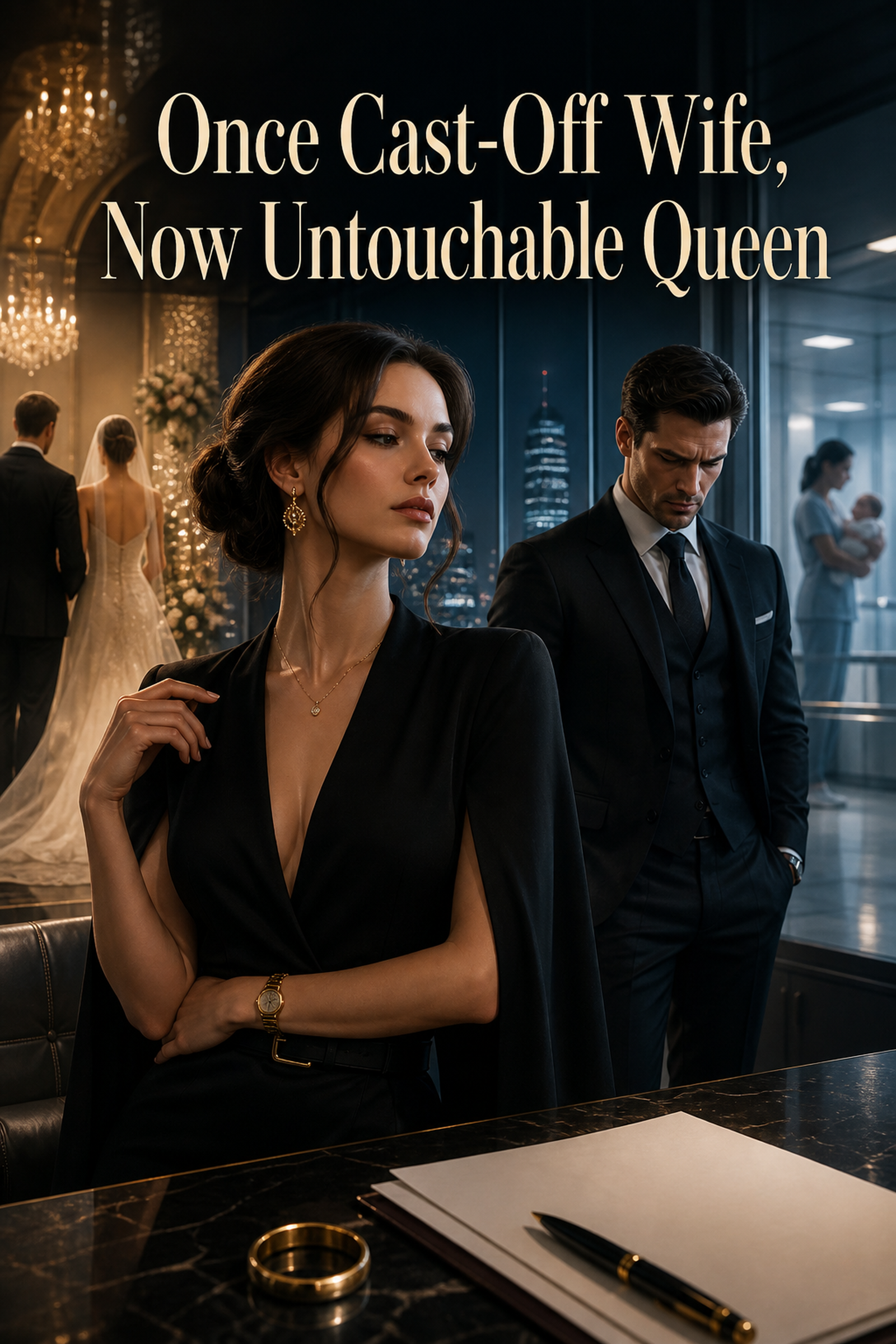Once Cast-Off Wife, Now Untouchable Queen ebook cover