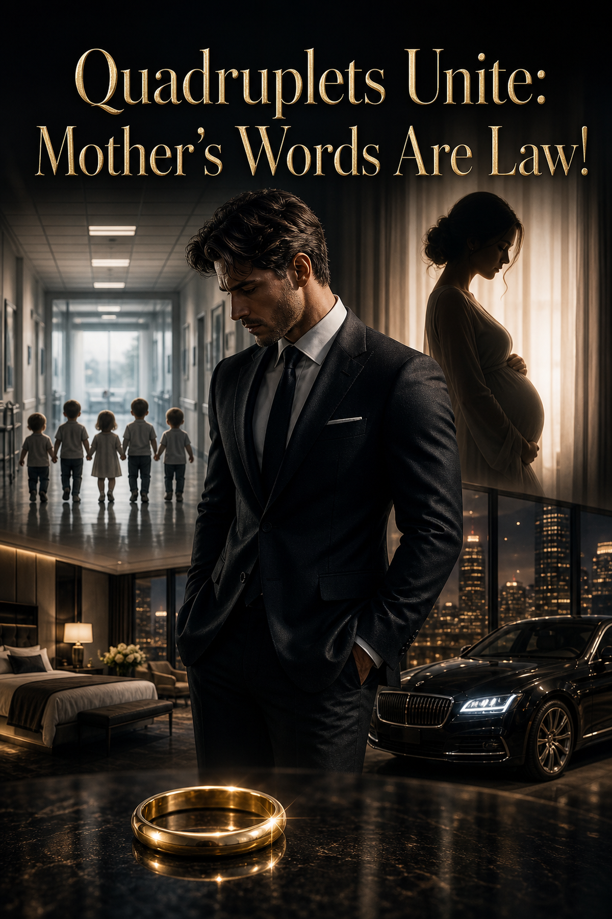Quadruplets Unite: Mother's Words Are Law! ebook cover