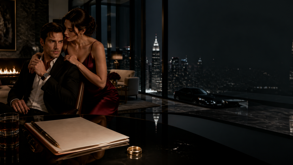 Ruined By My Father's Boss - Billionaire Books editorial story artwork