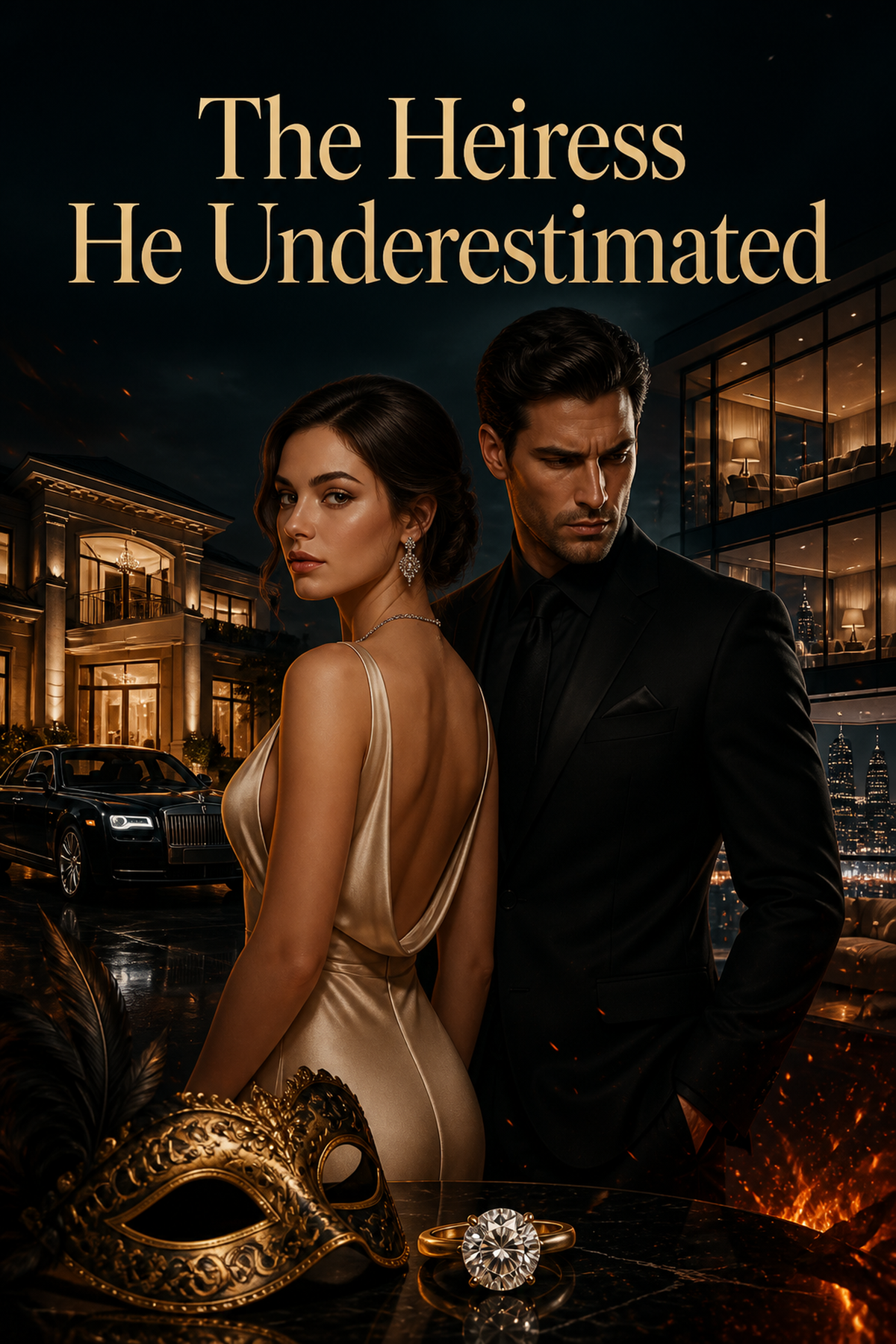 The Heiress He Underestimated ebook cover