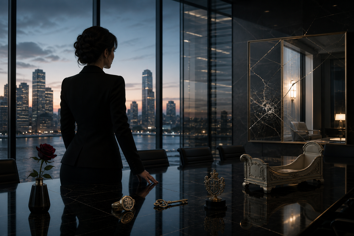 The Heiress Revived from the Ashes - Billionaire Books story mood artwork