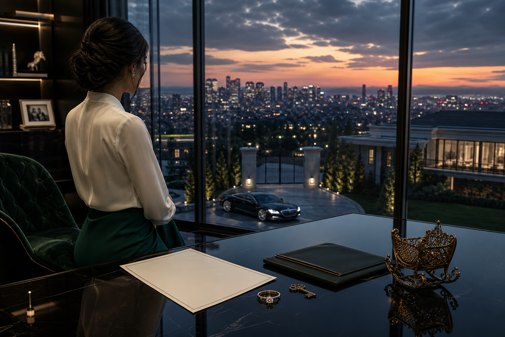 The Lost Heiress's Return - Billionaire Books story mood artwork