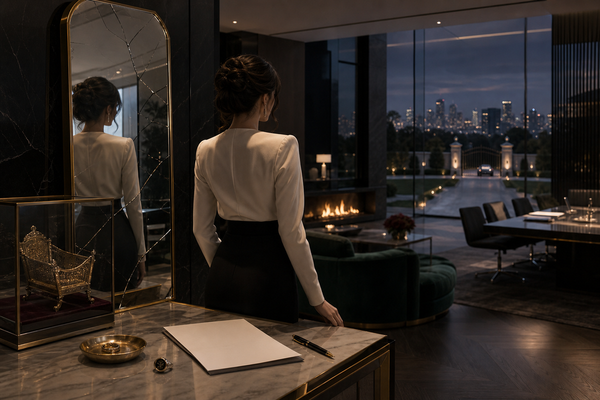 The Real Heiress Doesn't Forgive - Billionaire Books story mood artwork