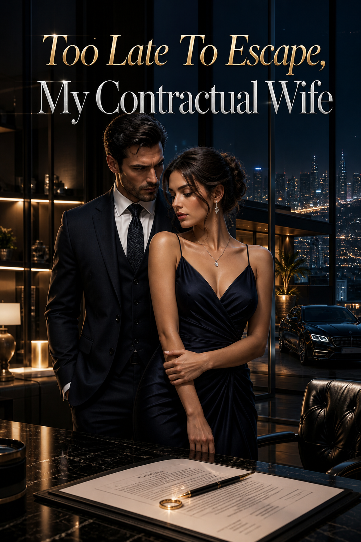 Too Late To Escape, My Contractual Wife ebook cover